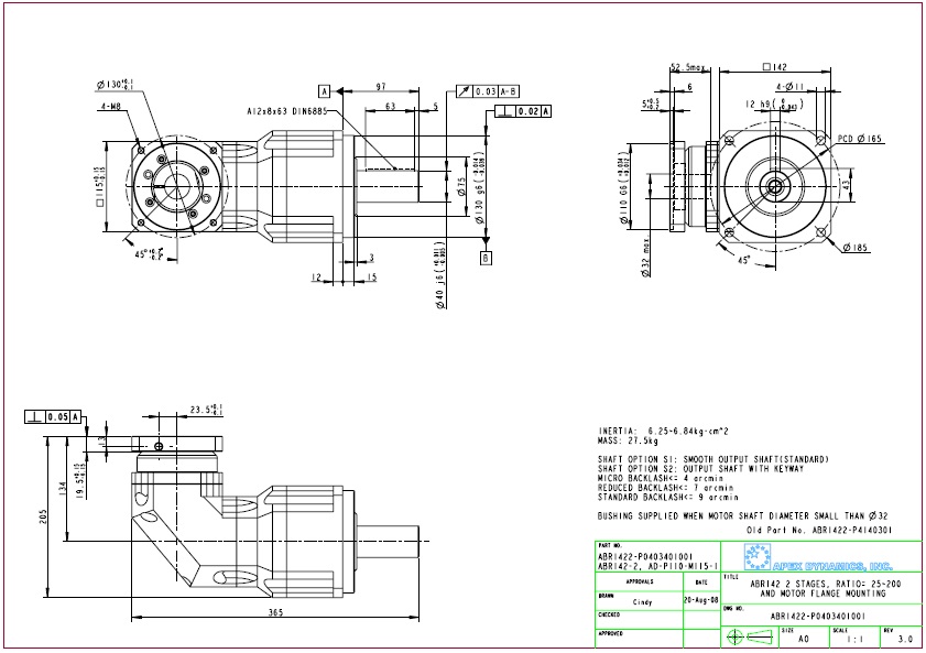 ABR142 ½Ã¸®Áî 2´Ü °¨¼Ó±â ¿ÜÇüµµ.